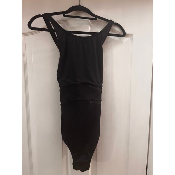 Lands’ End Black High Neck One Piece Swimsuit Women’s XL Classic Fit NWOT - Picture 6 of 6